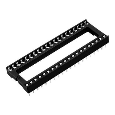 20pcs 7.6mm Row Pitch 2 Row 8 Flat Pins Soldering DIP IC Chip