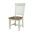 thumbnail image 2 of International Concepts Set of Two Vista Slat Back Dining Chairs, 2 of 10