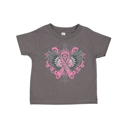 

Inktastic Breast Cancer Cool Wings Gift Toddler Boy or Toddler Girl T-Shirt