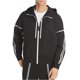 thumbnail image 1 of Chaqueta cortavientos de rayas dobles para hombre de Neil Barrett, negro, mediano, 1 of 1
