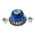 thumbnail image 1 of Cepillo Knot Cup Mercer Industries 189020 de acero inoxidable, 1 of 7