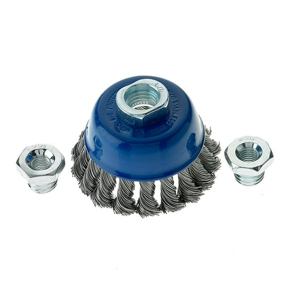 Cepillo Knot Cup Mercer Industries 189020 de acero inoxidable