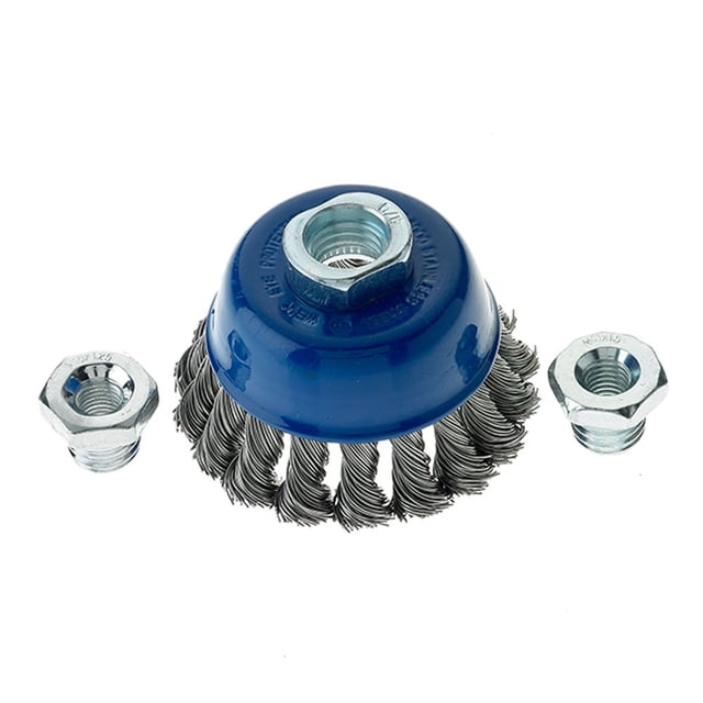Cepillo Knot Cup Mercer Industries 189020 de acero inoxidable