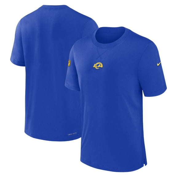 Men's Nike Royal Los Angeles Rams 2023 Sideline Performance T-Shirt