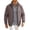 4# Coffee, variant on Mens Zip Up Jacket Stand Collar Workout Windbreaker Casual Plus Size Outerwear with Side Pockets Wine L