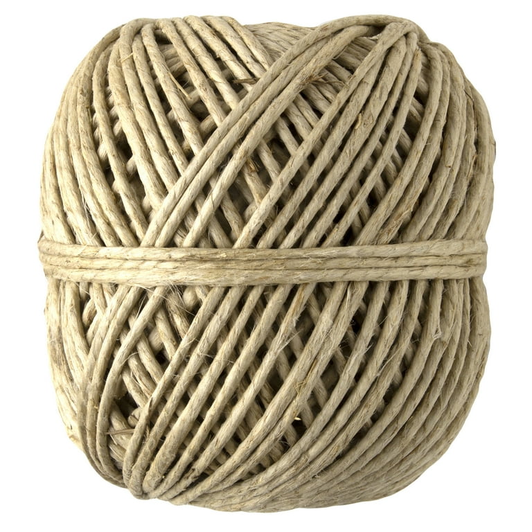 Cousin DIY Natural Polished Thick Hemp Cord Twine - 64.5 yd