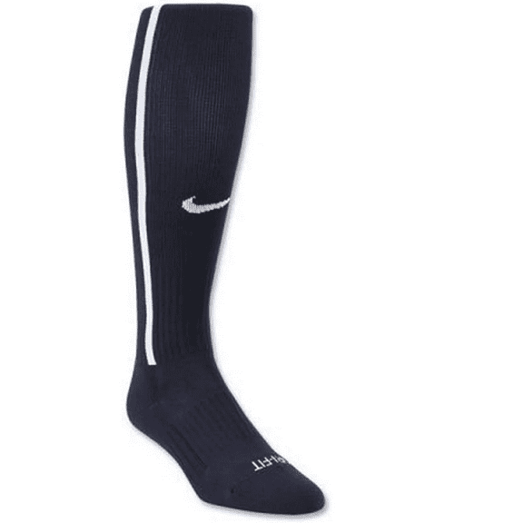Nike Vapor OTC Football Socks SM (Women's Shoe 4-6, Youth Shoe 3Y-5Y) Navy