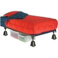 thumbnail image 2 of Richards 4PC Bed, Desk, Table Risers 6 inches Square Bed Riser In Black, 2 of 6