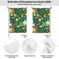 thumbnail image 2 of Easygdp Vegan Garden Flag Yard Flag Welcome Flag, Double-Sided, Weather Resistant for Outdoor Decor - 28"x40", 2 of 9
