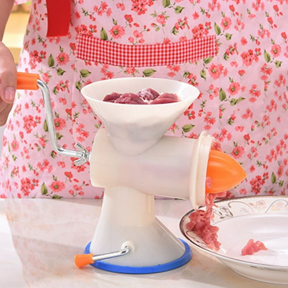 HAMPPLIES 1Pack Household Manual Meat Grinder Chopper for Sausage Stuffer and Vegetable Mill in Food Preparation