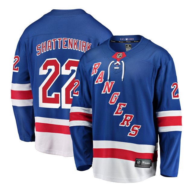 Kevin Shattenkirk New York Rangers LNH Fanatics Breakaway Chandail Domicile, Petit