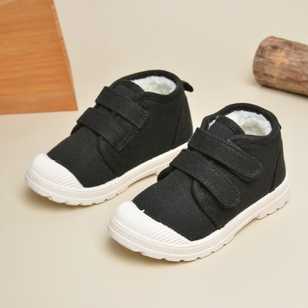 

Boys Solid Warm Velcro Outdoor Snow Boots Winter Boots