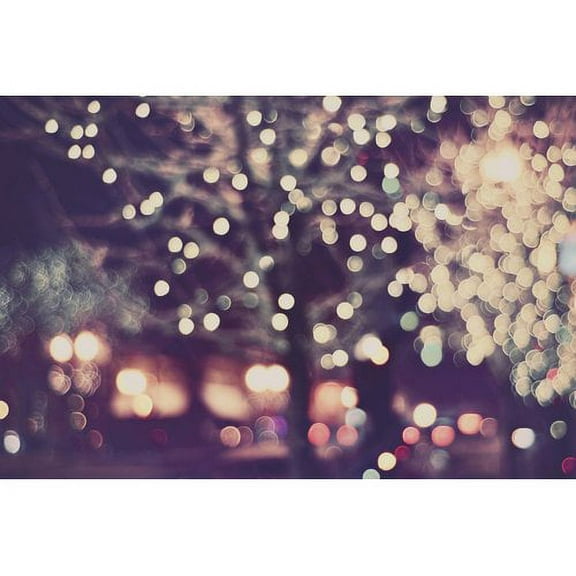 Marmont Hill "Christmas Night" Painting Print on Wrapped Canvas