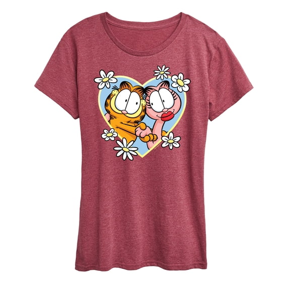 Garfield - Garfield Arlene Heart - Women's Short Sleeve Graphic T-Shirt