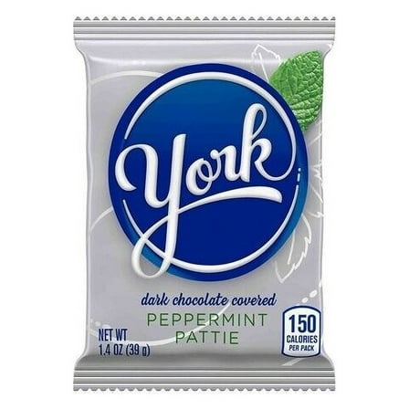 York Peppermint Patties 4ct Candy Bar - Chocolate & Mint - FREE SHIPPING