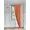 BRICK RUST, variant on Gorgeous Home Linen Navy Blue 1 Panel Solid Lined Backing Window Curtain Drape Rod Pocket Matte 35"Wide x108"Long