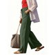thumbnail image 5 of TaTaai Women High Waist Loose Fit Cotton Linen Long Pants Solid Color With Pockets Casual Style Breathable Lightweight Machine Washable No Fading Daily Street Wear Gift, 5 of 9