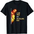 thumbnail image 1 of I Saw That Im Telling Dad Funny Religious Christian Jesus Camiseta, 1 of 2