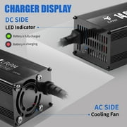 12V 20A LiFePO4 Battery Charger with Anderson Connector for RV Marine Boat Deep Cycle