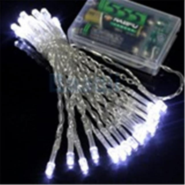 Perfect Holiday 600005 Battery Operated 40 LED String Light - White