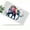 Floral adorned Elephant, variant on License Plate, Winged Dragon Silhouette Decorative Front,Personalized Stainless Steel License Plate Cover For Men Women,12.2" X 6.2"