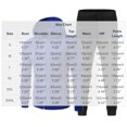 thumbnail image 3 of Men's Fall Winter 2 Piece Slim Fit Tracksuit Set, Full Zip Hoodie Sweatshirt & Drawstring Tapered Jogger Pants, Warm Athletic Workout Activewear Sweatsuit, 3 of 5