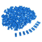 100 Pieces 8mm Fader Knob Caps Touch Sensitive Slider Ribbed Mixer Push Caps
