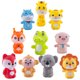 thumbnail image 2 of FELTECHELECTR 2 juegos de marionetas de dedo, marionetas de dedo de mano, juguete de mini figuras de animales, juguete de dedo para niños, 2 of 7