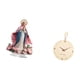 thumbnail image 5 of Figura de en acrílico, adorno de mesa, reloj decorativo de pared, reloj moderno de madera con función silenciosa, ideal para regalar o co, 5 of 8