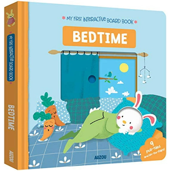 Pre-Owned My First Interactive Board Book: Bedtime, 9782733859148, 2733859145, Paperback,