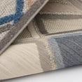 thumbnail image 5 of Ashton woods Home Imanie 2'2" x 3' Deep Gray Geometric Woven Polypropylene Outdoor Area Rug, 5 of 7