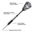 thumbnail image 3 of Viper Desperado Iron Cross 80% Tungsten Steel Tip Dart Set, 24 Grams, 3 of 10