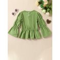 thumbnail image 3 of GXFC Big Girls Fall Clothes Kids Girls Flare Spring Fashion Long Sleeve Tunic Tops Casual Autumn Clothing for Children Girls, 3 of 8
