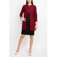 thumbnail image 3 of Danny & Nicole - Immediate Wholesale Women’s Dresses at Immediate Apparel, carrying Casual and Contemporary Dresses!-BLACK RED / 10, 3 of 18