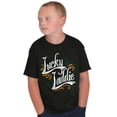 thumbnail image 3 of Irish Lucky Laddie St Patricks Day Boys Kids T Shirt Tees Tops Teen Brisco Brands S, 3 of 5