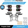 thumbnail image 4 of 2X 820CB SafetySensor Eye Bracket Kit, Garage Door Openers 1997 Onwards, Replacement 41A5034 A, 4 of 5