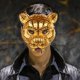 thumbnail image 3 of Máscara de leopardo dorado Casa de los Tesoros Disfraz Halloween Hombre 20CM, 3 of 3