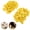 Yellow, variant on LAZIOEGR 100pcs Blank Ear Tags for Livestock Goat Sheep Pig Farm Animals, TPU Identification Tag, Yellow, 7.87 inches / 20 cm Length