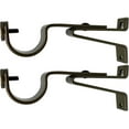 thumbnail image 4 of Urbanest Adjustable Rod Bracket, up to 1 1/8" Rod, Antique Gold, Set of 2, 4 of 5