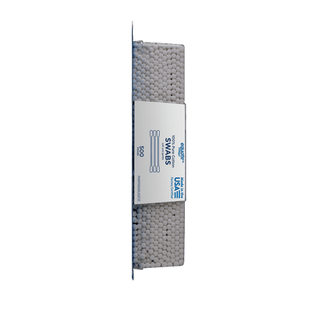 (4 pack) (4 Pack) Equate Cotton Swabs, 500 ct
