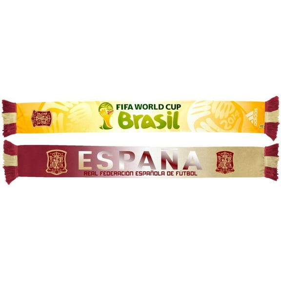 Spain Espana Adidas 2014 FIFA World Cup Authentic Team Scarf