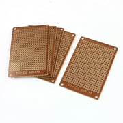 5Pcs Prototyping Universal Copper PCB Board Stripboard Brown 5cmx7cm
