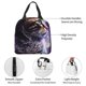thumbnail image 4 of Easygdp Purple Moon Cat Bolsa Térmica Premium - Tela Oxford Impermeable, Gran Capacidad, Bolsillo Frontal, Unisex para Trabajo, Escuela, Actividades al Aire Libre y Picnics, 4 of 8