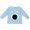 AE-Light Blue, variant on Bowling Team Bowler Boys or Girls Long Sleeve Toddler T-Shirt