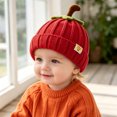 thumbnail image 2 of Baby Knit Beanie Winter Warm Infant Beanie with Stem Design for Toddlers Boys Girls Cold Weather, 2 of 4