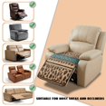 thumbnail image 6 of DISNIMO Aztec Leopard Print Armchair Slipcover Armless Recliner Cover Anti-Slip Sofa Cover, 6 of 7