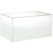 Plymor Clear Acrylic Display Case with No Base, 16" W x 10" D x 8" H
