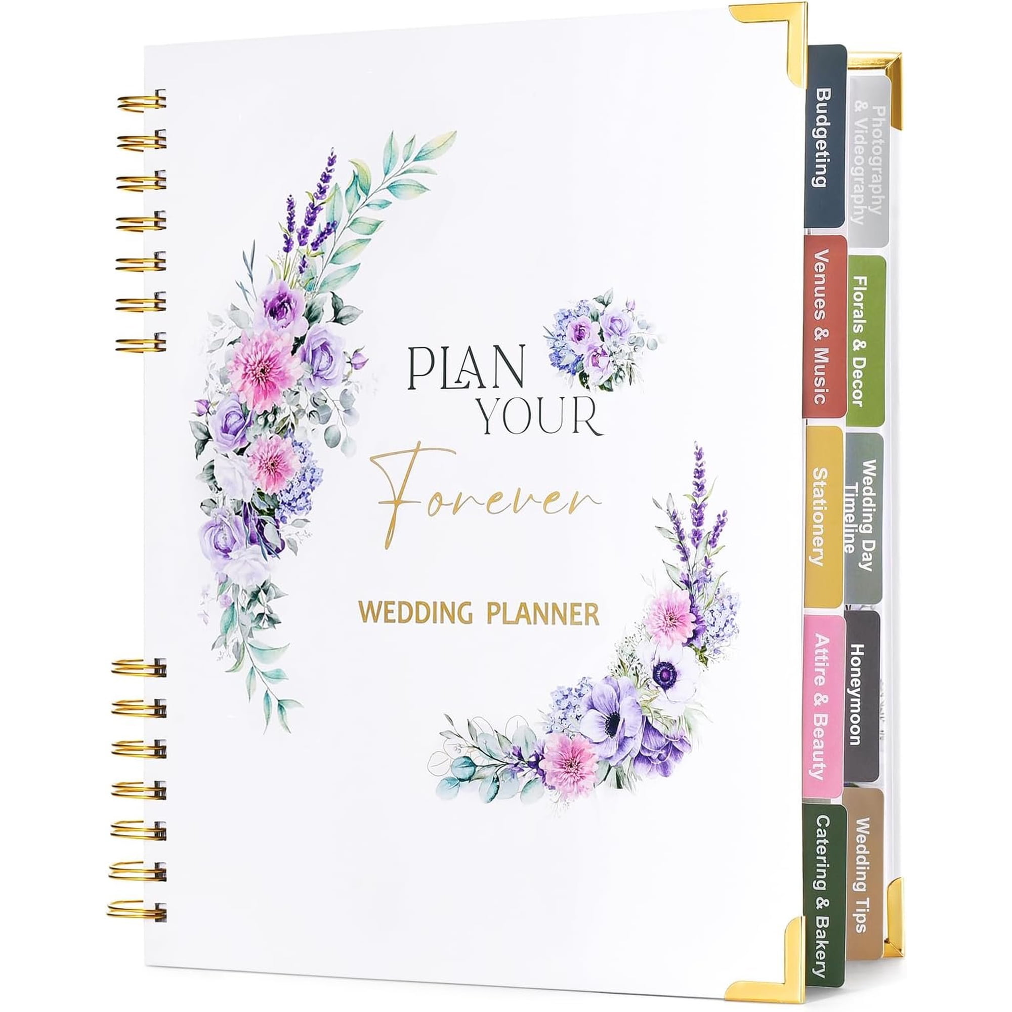 Wedding Planner Book and Organizer for Bride, 184 Pages