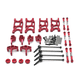 thumbnail image 1 of RC Piezas de repuesto de automóviles profesionales accesorios para automóviles RC conveniente hardware de automóvil RC para el modelo de actualización RC Reemplazo de la parte Accesorio Rojo 1 set Inevent FN001483-01, 1 of 7