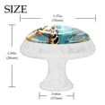 thumbnail image 4 of 4 Pcs Giraffe Knobs for Kitchen Cabinet Cupboard Dresser Bookcase Drawer Pulls Handles Round Home Decor, 4 of 8